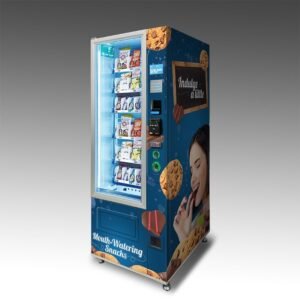DVS Duravend 24S snack vending machine front view - view 4