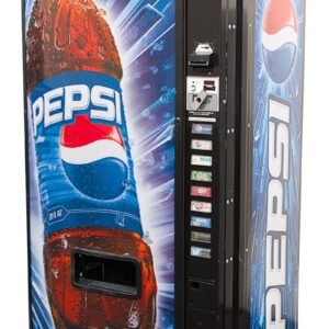 Refurbished Dixie Narco 501E Pepsi beverage vending machine - view 2