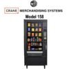 Refurbished Crane National 158 snack machine, dual-helix delivery