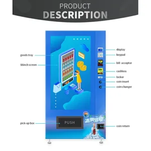 Customized hair vending machine with 55-inch touchscreen - view 4