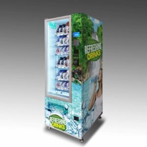 DVS Duravend 36B drink vending machine front view - view 2