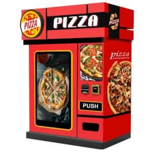 Used touchscreen pizza vending machine, hot fresh pizza on demand - view 5