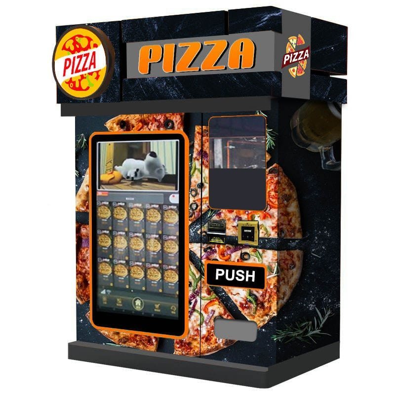 Sac9696835f474c88b4d38f52fdb286f6e-1.jpg Used touchscreen pizza vending machine, hot fresh pizza on demand - view 6