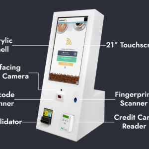 Parlevel Max 2.0 micromarket kiosk touchscreen - view 2