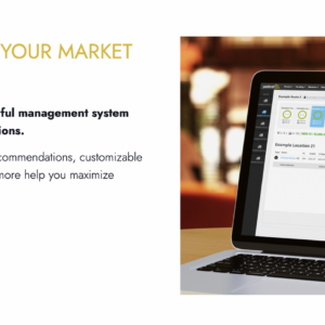 Parlevel Max 2.0 micromarket kiosk touchscreen - view 4