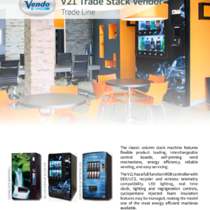 Vendo V721 V21 Stacker - view 3