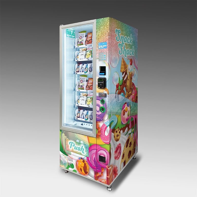 Snack-Shack-NEW-Duravend-24S-Wrapped-web.jpg DVS Duravend 24S snack vending machine front view - view 3