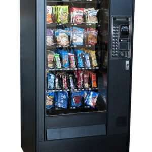 Refurbished Automatic Products AP 112 snack vending machine, 4-wide glass front - view 2
