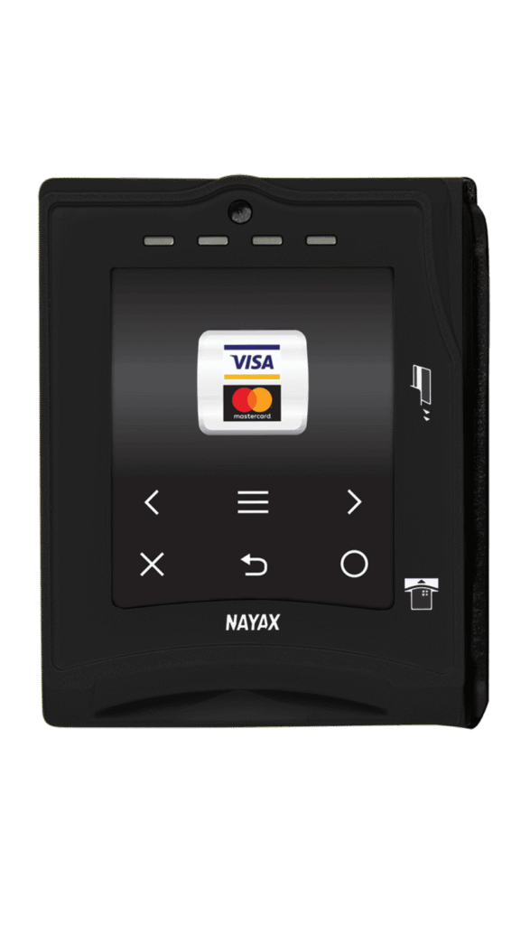Nayax card reader for sale at Vendo Fleet