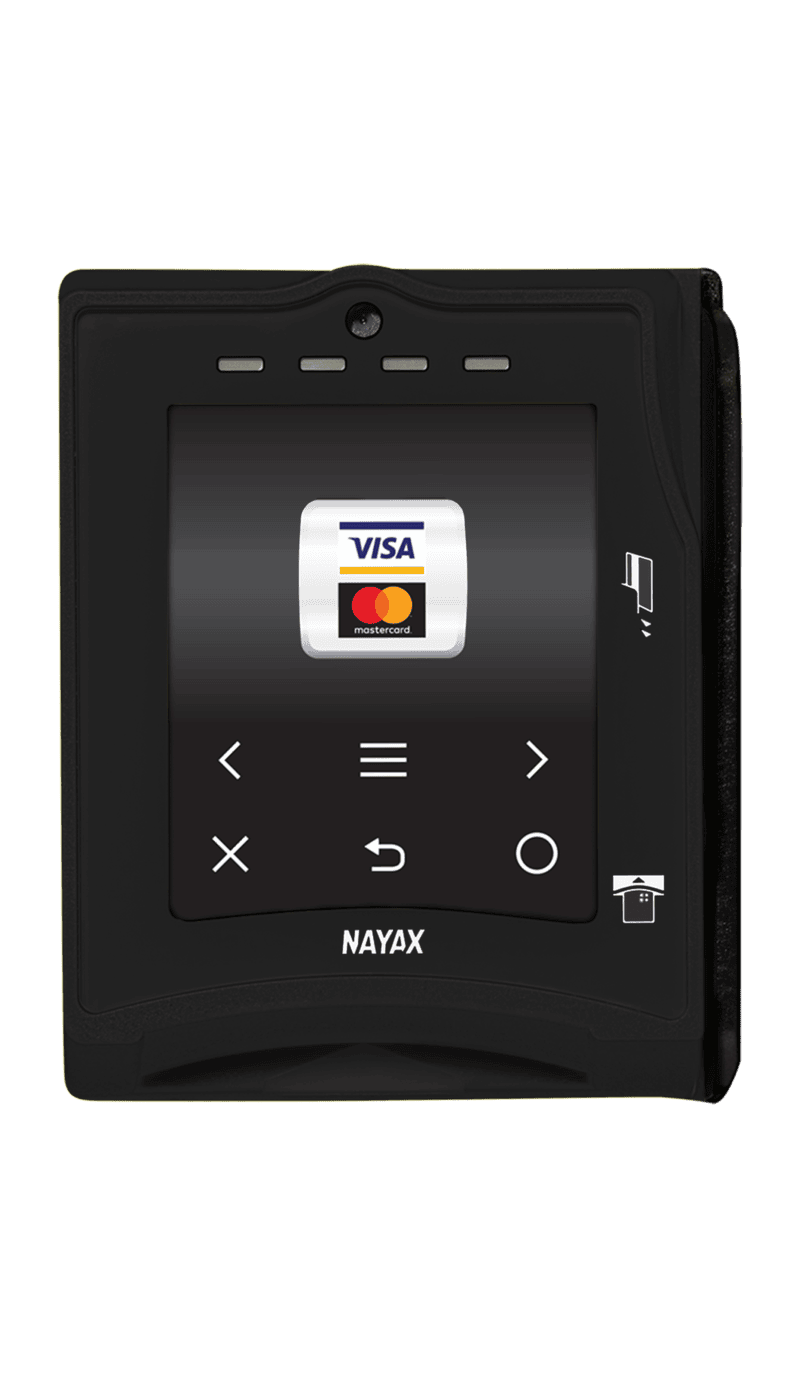 Nayax – VPOS TOUCH-4G – MDB YDEX (BLACK) – WEBBING SIM Card