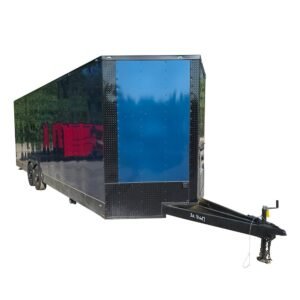 8.5' X 26' Indigo Blue Concession Trailer Food Event Catering