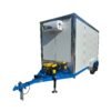 7 x 16 Refrigerated Trailer mobile cooler and freezer with generator
