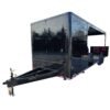 8.5 x 30 Tailgate Trailer with 24-foot covered porch and stereo