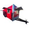 8.5 x 24 Oil Rig Trailer with four service windows for industrial catering