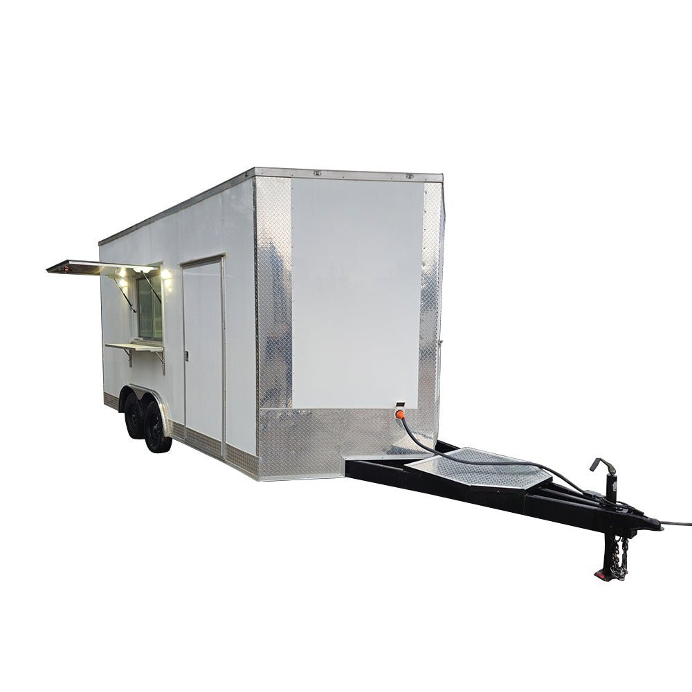 8.5′ X 16′ Elite Economy Concession Trailer Food Event Catering Equipped