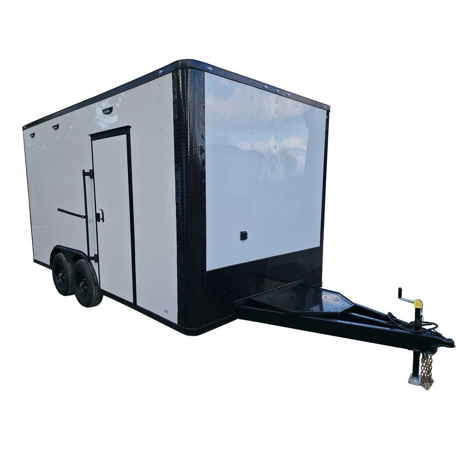 8.5′ X 16′ Custom Office and Mobile Operations Enclosed Trailer