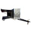 8.5 x 24 Charcoal Stage Trailer with 16-foot fold-out stage