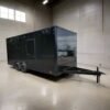 8.5 x 20 mobile office trailer black command center