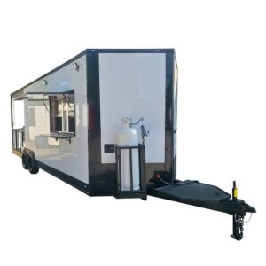 8.5' X 24' Custom Concession Trailer BBQ Competition and Event Catering