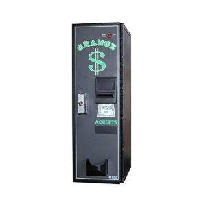 Used American Changer AC1001 front load banknote changer - view 2