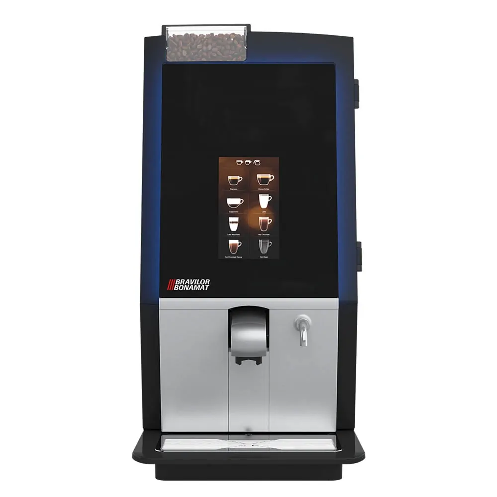 bravilor_esprecious_12_front_black_3.webp Bravilor Esprecious 22 bean to cup machine front view
