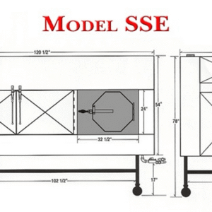 Ole Hickory SSE smoker high-capacity front-loading rotisserie - view 4