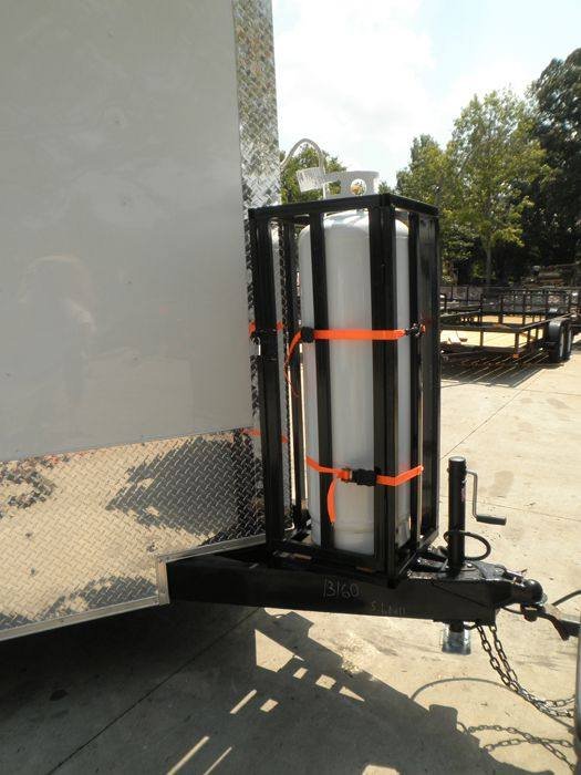 Concession Trailer 8.5’x22′ White – BBQ Smoker Event Catering Food — photo 3