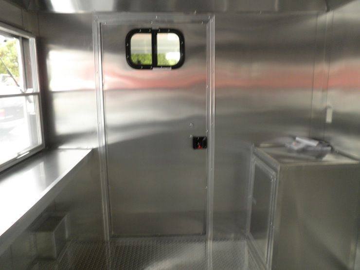 Concession Trailer 8.5’x20′ Black – Smoker BBQ Catering Event — photo 3