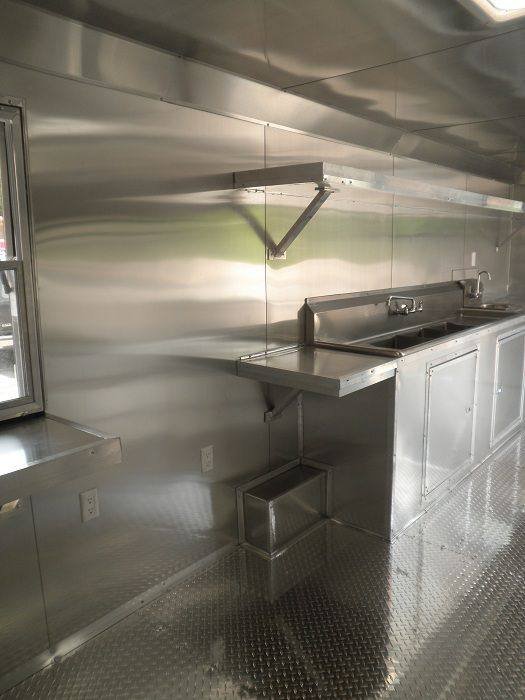 Concession Trailers 8.5’x24′ Yellow – Vending Food Catering Event trailer — photo 12