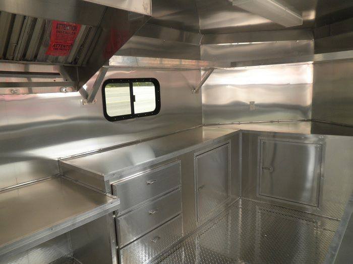 Concession Trailers 8.5’x24′ Yellow – Vending Food Catering Event trailer — photo 15
