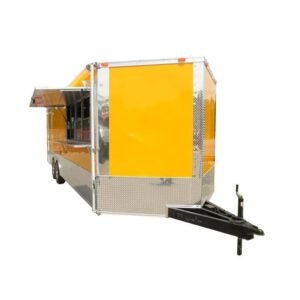 Concession Trailers 8.5'x24' Yellow - Vending Food Catering Event trailer