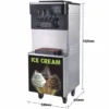 Used soft serve ice cream maker vending machine with LCD interface