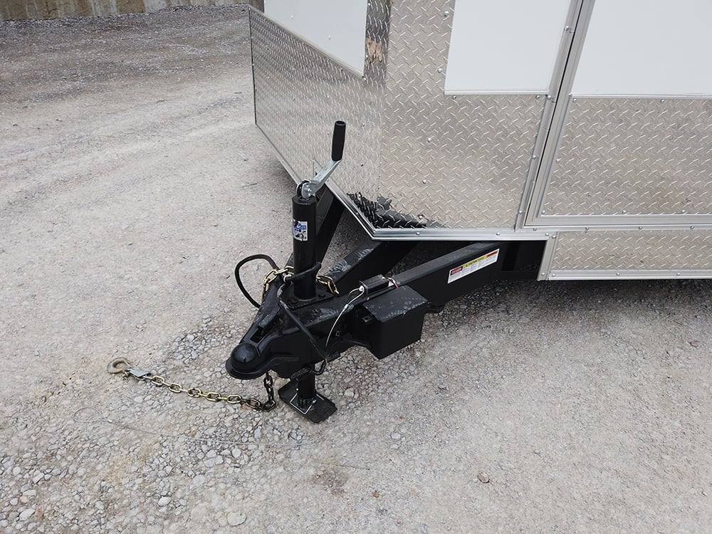 8.5′ x 18′ White Vending Concession Food Trailer — photo 9