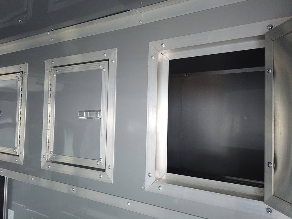8.5′ x 22′ Black BBQ Porch Concession Food Event Trailer — photo 14