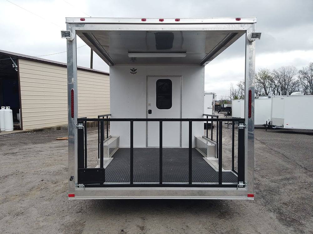 Concession Trailer 8.5′ X 22′ White BBQ Event Catering — photo 6