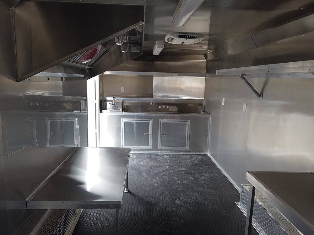 8.5′ x 20′ Victory Red BBQ Vending Concession Food Trailer — photo 9