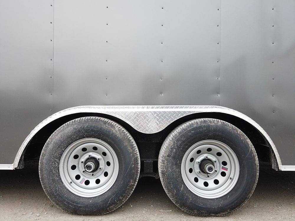 8.5′ x 24′ Charcoal Grey Food Vending Concession Trailer — photo 12