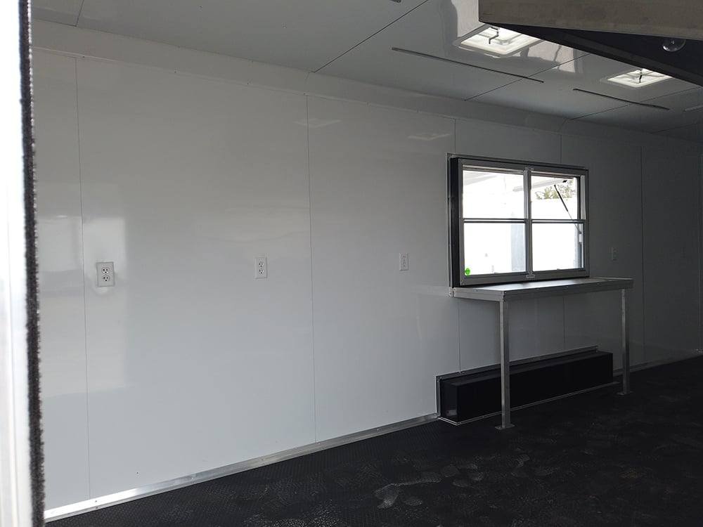 8.5′ x 24′ Charcoal Grey Food Vending Concession Trailer — photo 9