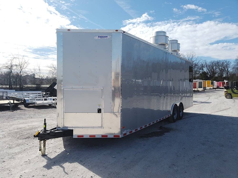 8.5′ x 26′ Silver Frost Concession Food Trailer — photo 15