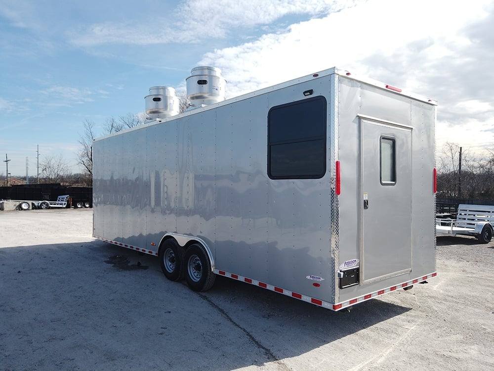 8.5′ x 26′ Silver Frost Concession Food Trailer — photo 5