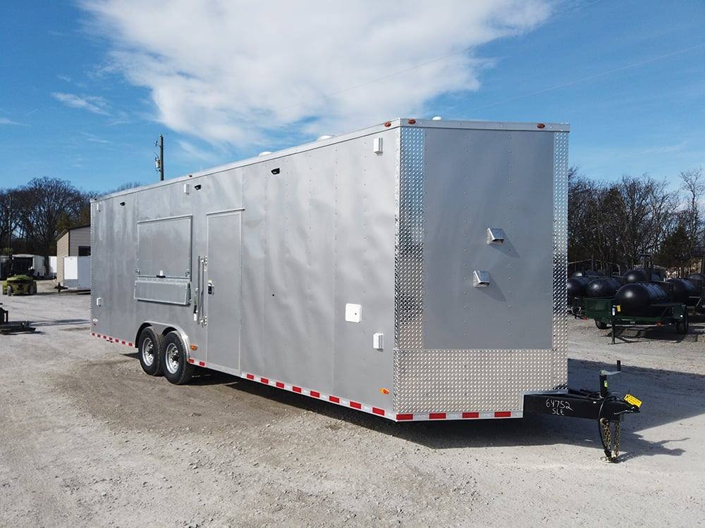 8.5′ x 26′ Silver Frost Concession Food Trailer — photo 12