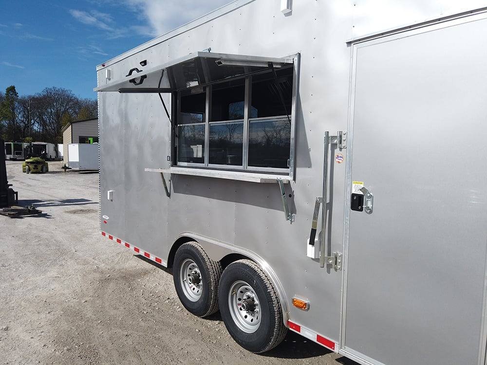 8.5′ x 26′ Silver Frost Concession Food Trailer — photo 6