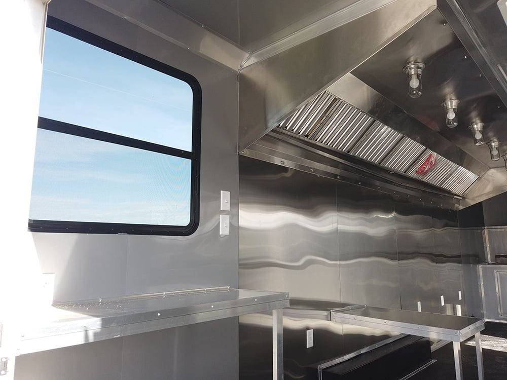8.5′ x 26′ Silver Frost Concession Food Trailer — photo 3