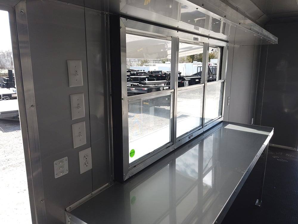8.5′ x 26′ Silver Frost Concession Food Trailer — photo 14