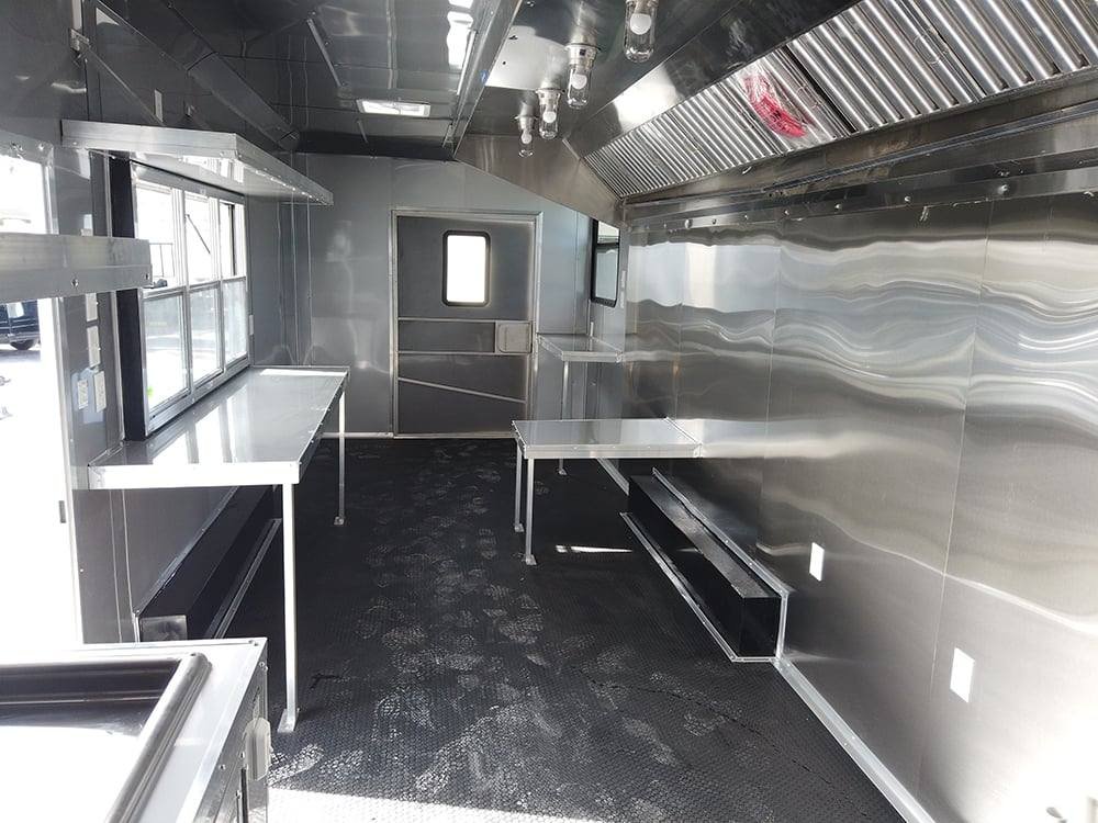8.5′ x 26′ Silver Frost Concession Food Trailer — photo 7