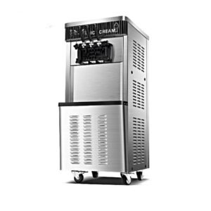 Used commercial soft serve ice cream machine, twin-twist countertop unit