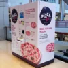 Used outdoor pizza oven vending machine, weatherproof high-demand build