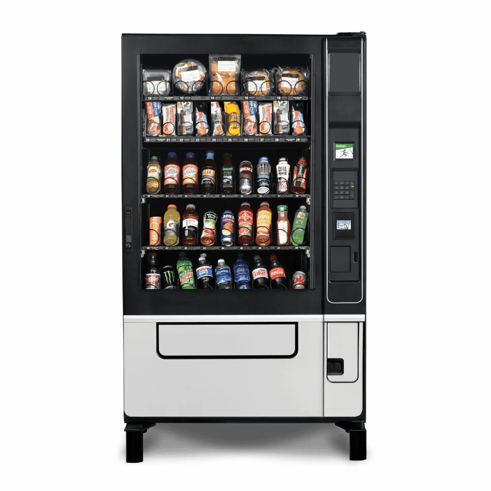 download-15-1.png VT Combination fresh food and beverage machine front view - view 2