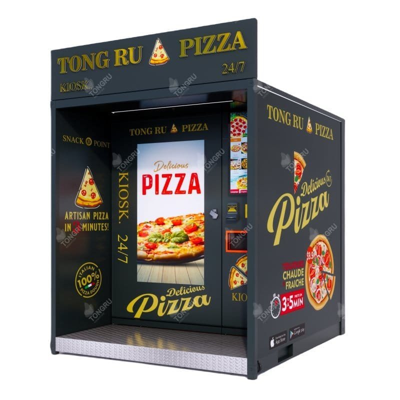 download-21.jpeg Used automatic pizza maker machine, fully automated fresh pizza - view 2