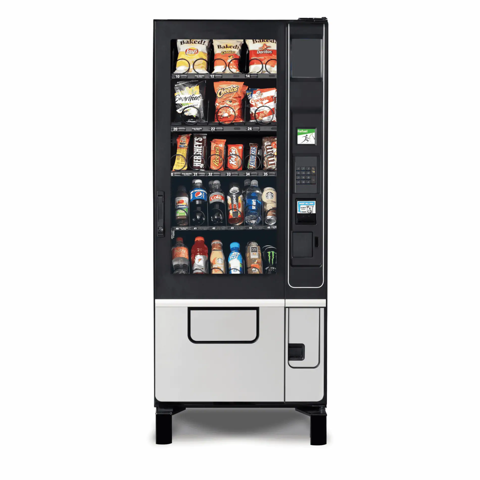 download-8-2.png VT Slim Chill beverage and snack combination machine front view